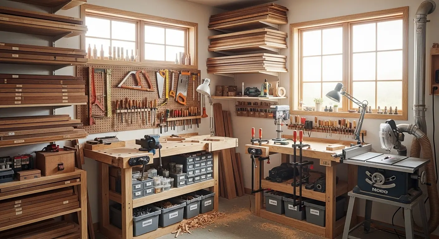 Ultimate Small Shop: Step‑by‑Step Small Woodshop Setup for Beginners