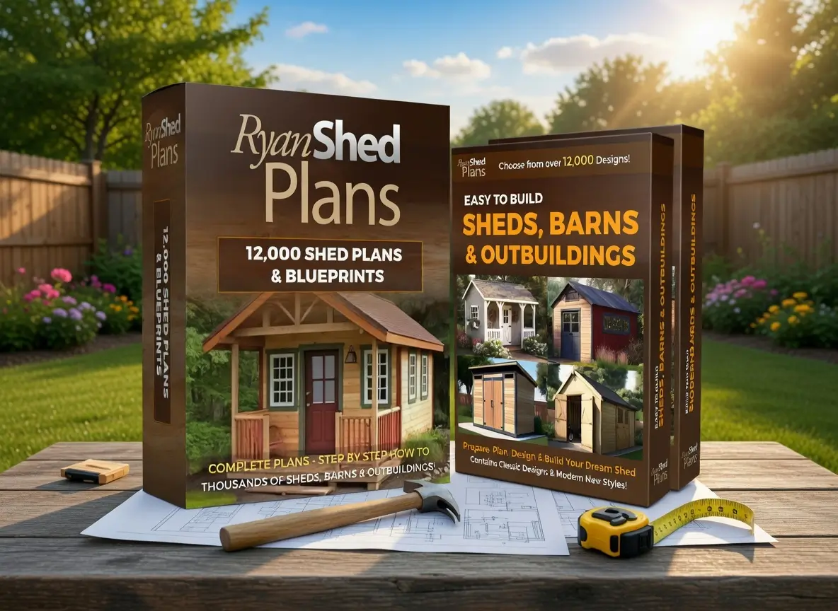 My Shed Plans: 12,000+ DIY Shed Plans & Step-by-Step Woodworking Blueprints